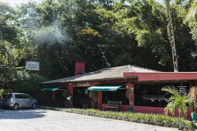 Fachada da Ponta d'Agulha Costelaria, na SC 401, Florianópolis.