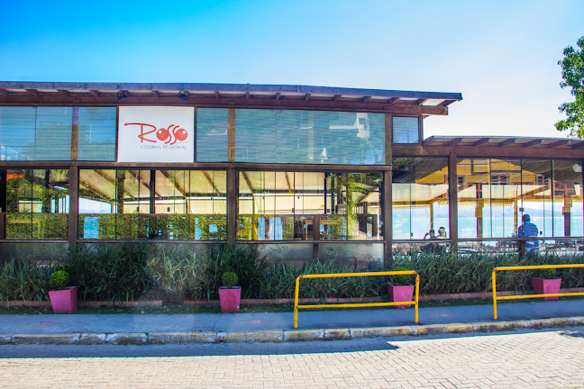 Fachada do restaurante Rosso em Santo Antônio de Lisboa, Florianópolis.
